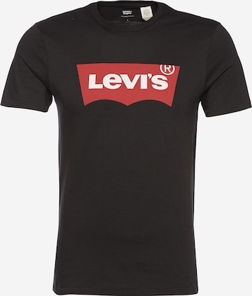 LEVI'S ® Shirt 'Graphic Set In Neck' in Black: front