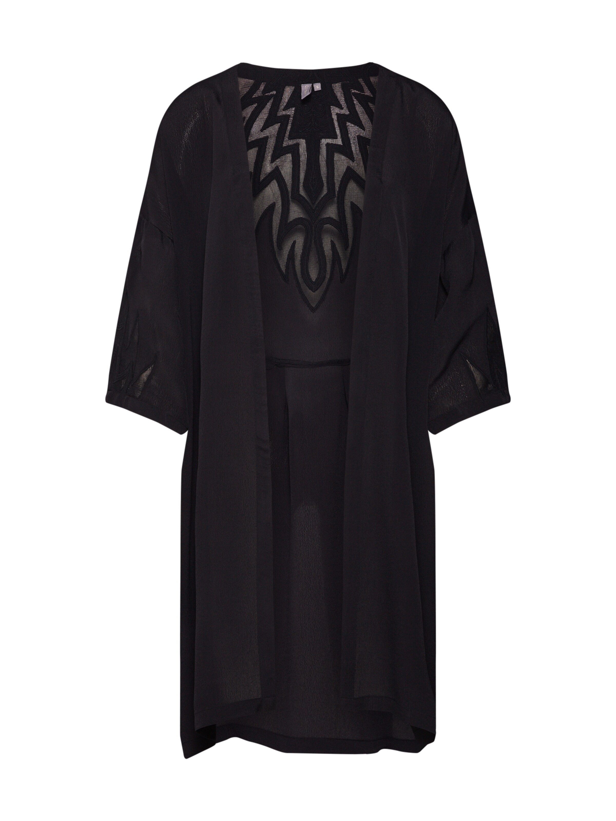 CULTURE - Kimono 'Sicilla' in de kleur Zwart