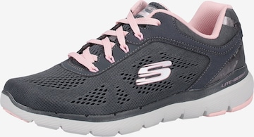 SKECHERS Sneakers laag 'Flex Appeal 3.0' in Grijs: voorkant