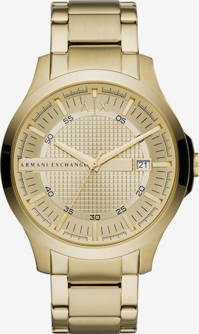 ARMANI EXCHANGE Uhr in Gold: predná strana