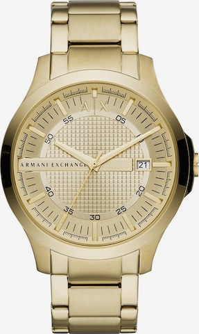 ARMANI EXCHANGE Analog Watch in Gold: front