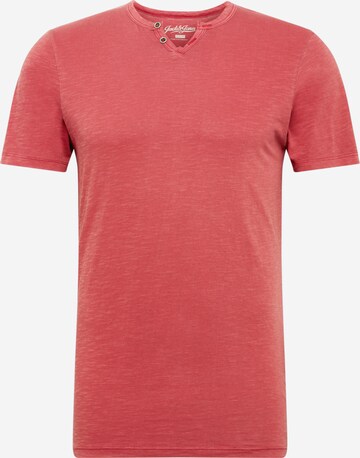 JACK & JONES Shirt 'Split' in Red: front