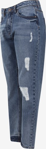 Urban Classics Regular Jeans 'Boyfriend' in Blue