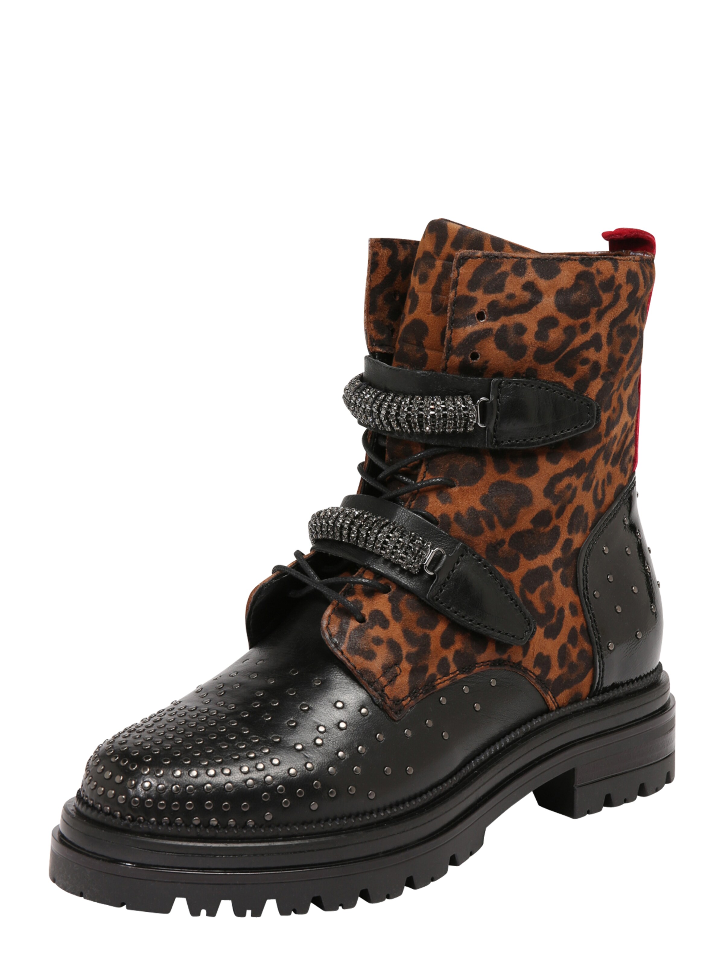 MJUS - Enkellaarsjes in de kleur Bruin