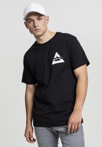 Mister Tee T-Shirt 'Triangle' in Schwarz