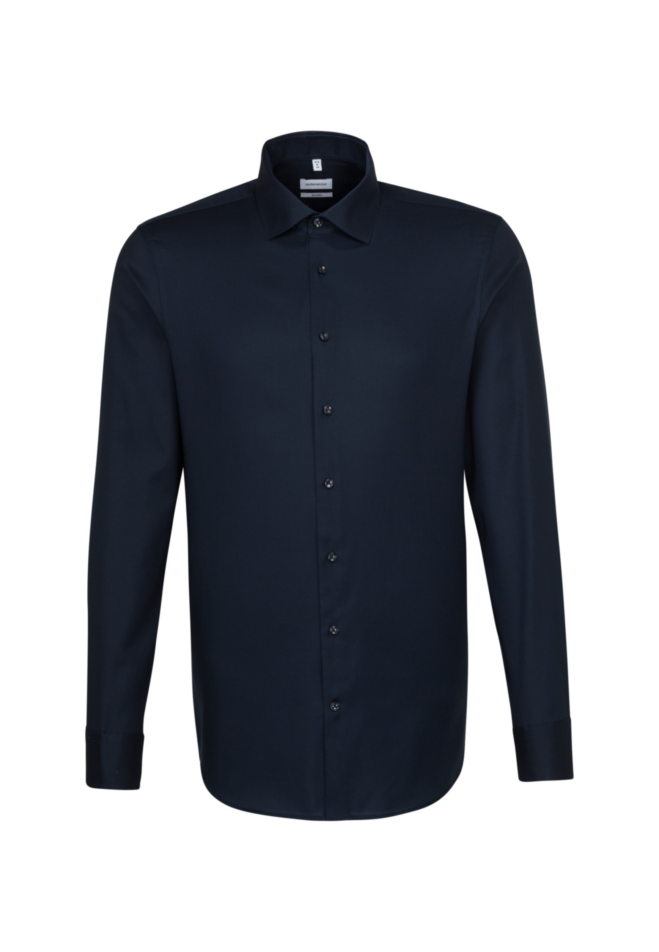 SEIDENSTICKER Zakelijk overhemd in Blauw: voorkant