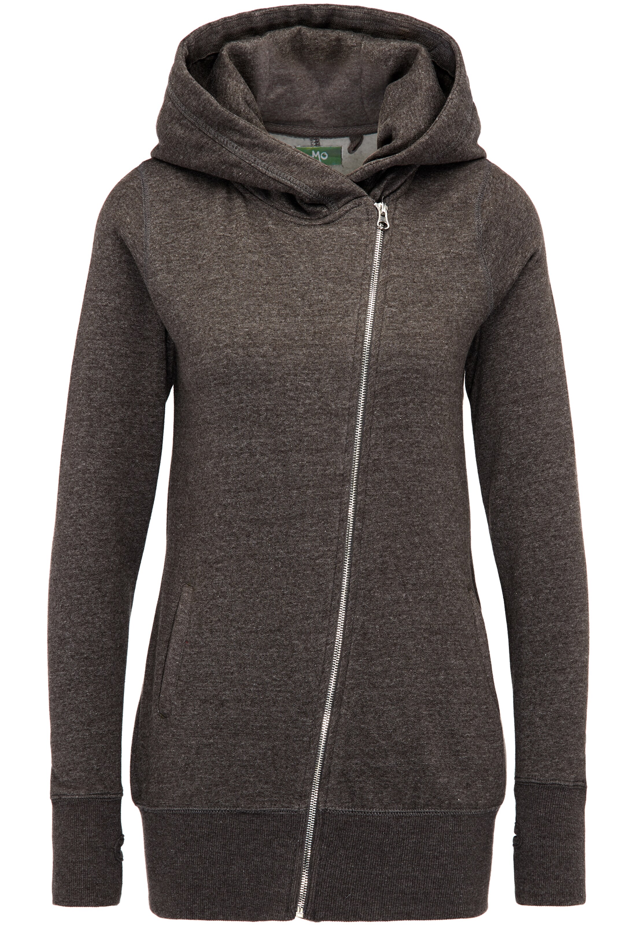 MYMO - Sweatvest in de kleur Donkergrijs