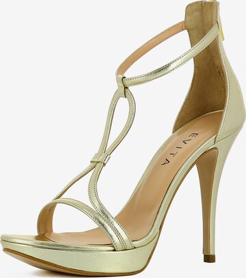 EVITA Sandalette in Gold: predná strana