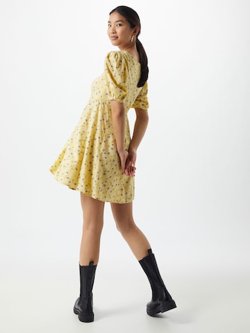 Motel Dress 'Carie' in Yellow