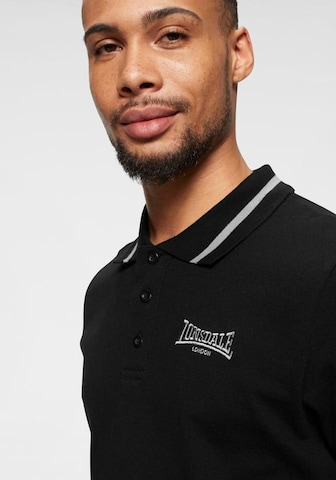 LONSDALE Shirt 'Causton' in Zwart