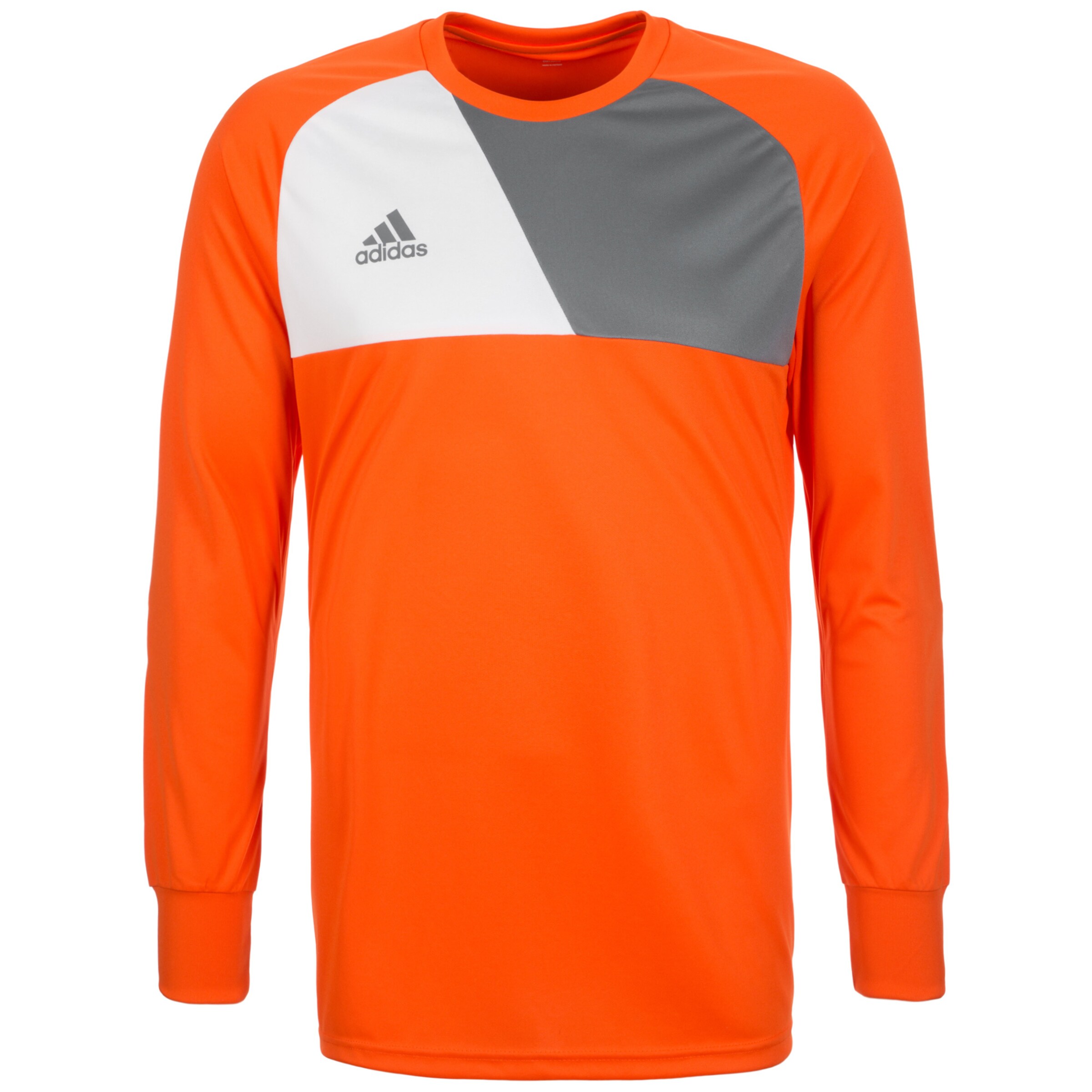 ADIDAS SPORTSWEAR Funkčné tričko 'Assita 17', veľkosť S - sivá / oranžová / biela, Produkt