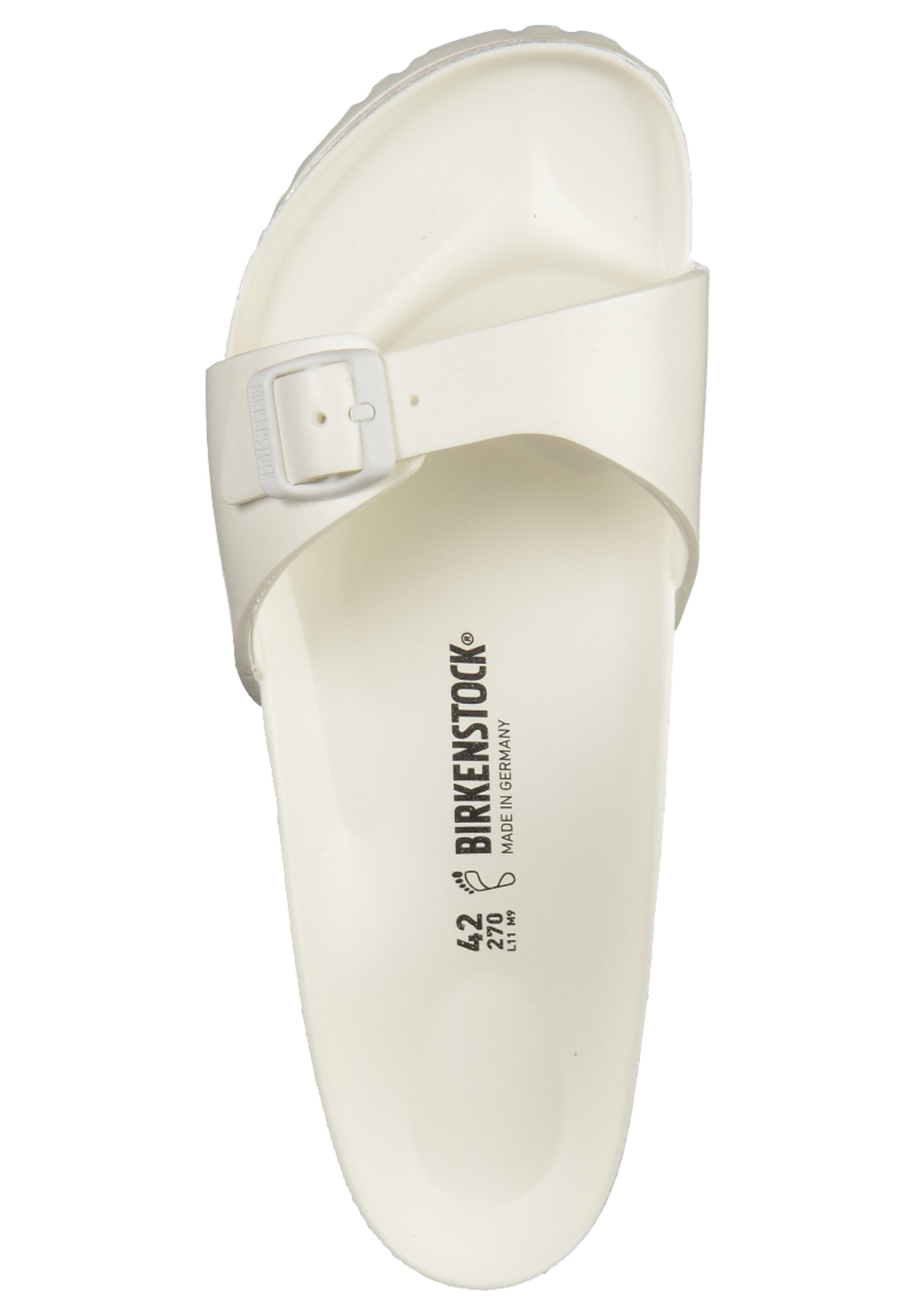 Slipper 'Madrid' di BIRKENSTOCK in bianco