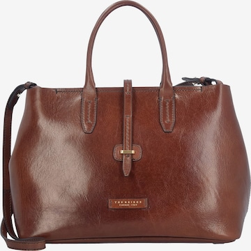 The Bridge Dalston Shopper Tasche Leder 36 cm in Braun: predná strana