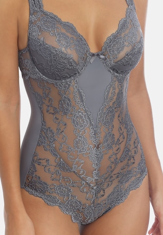 sassa Bodysuit in Grey