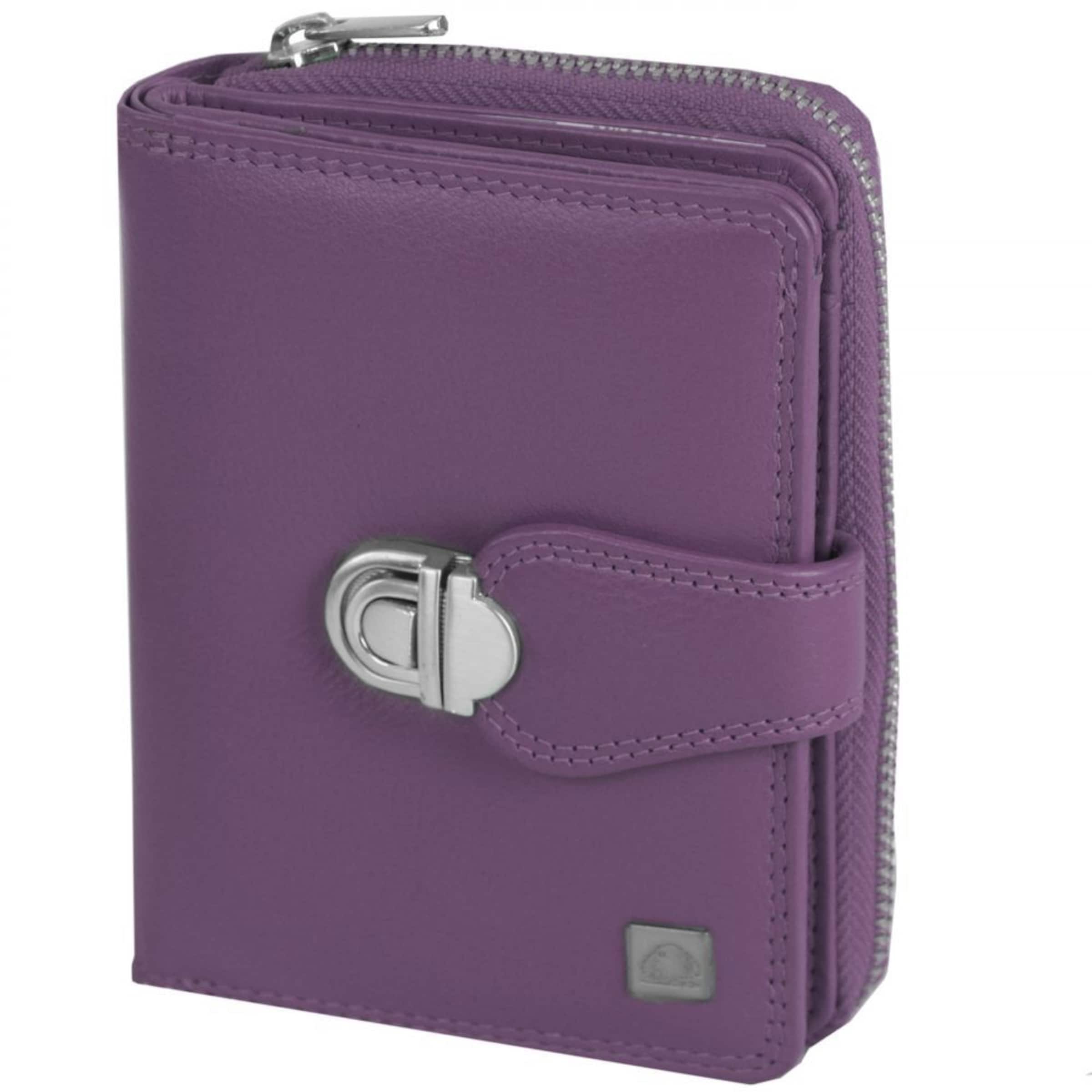 Porte-monnaies GREENBURRY en violet : devant