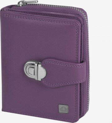 GREENBURRY Wallet in Purple: front