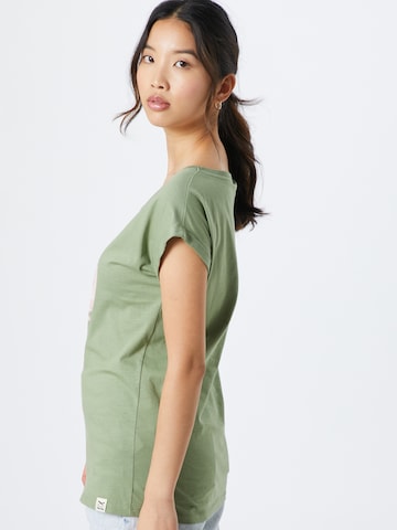 Iriedaily Shirt 'Pingulax Tee' in Green