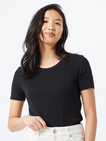 UNITED COLORS OF BENETTON Shirt in Black: front