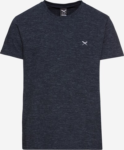 Iriedaily T-Shirt 'Chamisso' in dunkelblau / weiß, Produktansicht