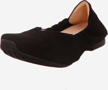 THINK! Ballet Flats in Black: front