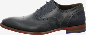 Floris van Bommel Lace-Up Shoes in Black: front