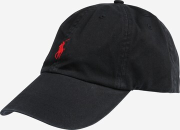 Șapcă de la Polo Ralph Lauren pe negru: față