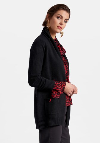 Peter Hahn Knit Cardigan in Black