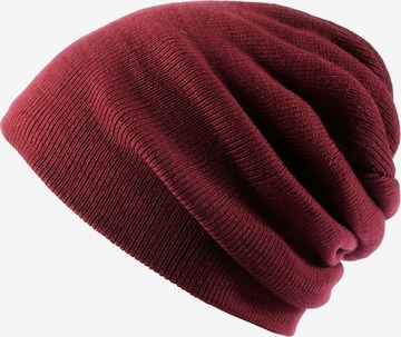 MSTRDS Beanie in Red: front