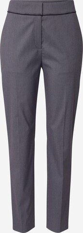 Regular Pantalon à plis HUGO Red en gris : devant