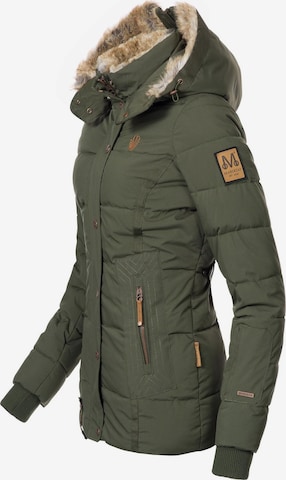 MARIKOO Winter jacket 'Nekoo' in Green