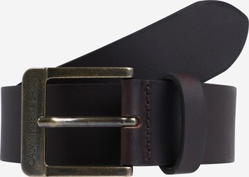 Ceinture Calvin Klein en marron : devant