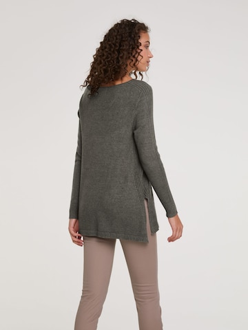 heine Longpullover in Grün: Rückseite