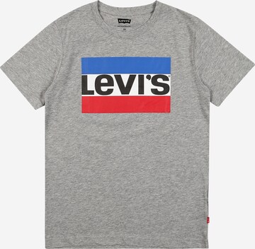 T-Shirt Levi's Kids en gris : devant