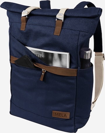 MELAWEAR Backpack 'Ansvar I' in Blue: top