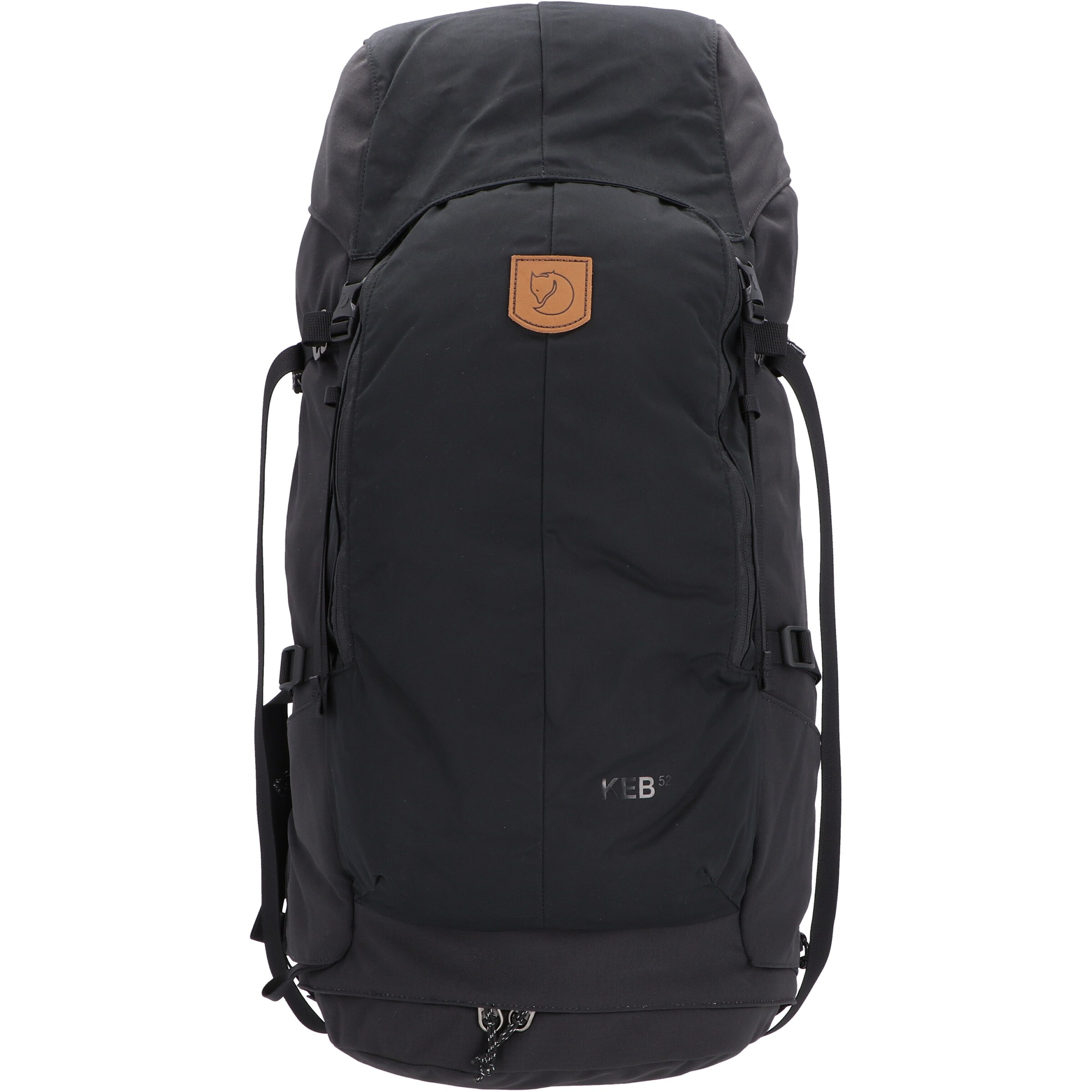 Fjällräven - Sportrugzak 'Keb 52' in de kleur Zwart