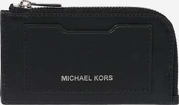 Portamonete di Michael Kors in nero: frontale