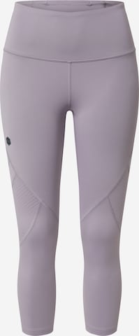 UNDER ARMOUR Workout Pants in Purple: front