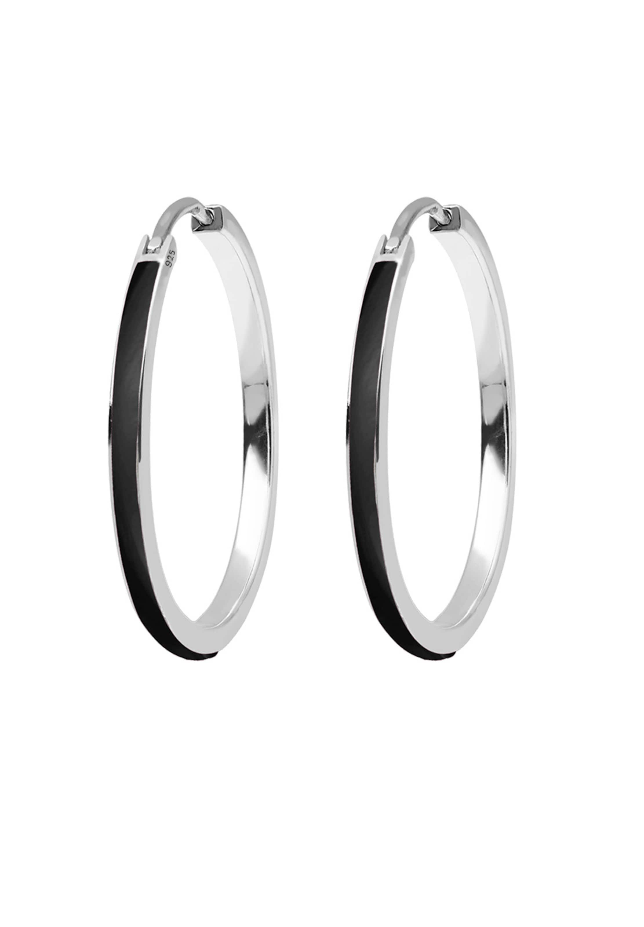 ELLI Earrings in Black: front