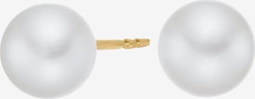 CHRIST Earrings in White: front