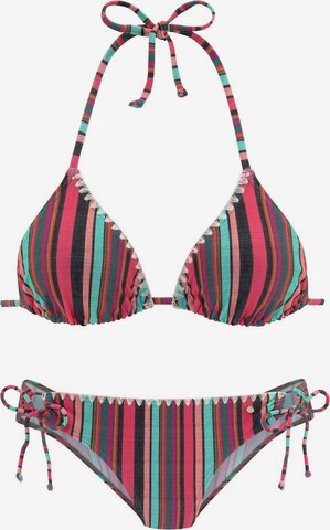 s.Oliver Triangel Bikini in Gemengde kleuren: voorkant