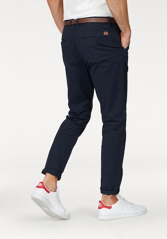 JACK & JONES - Regular Calças chino 'Cody Spencer' em azul