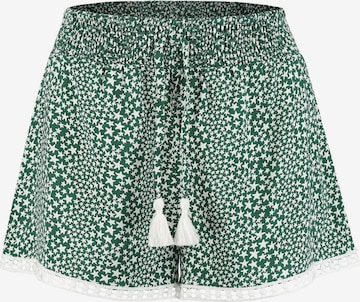 regular Pantaloncini da pigiama 'Tuvalu' di Shiwi in verde: frontale