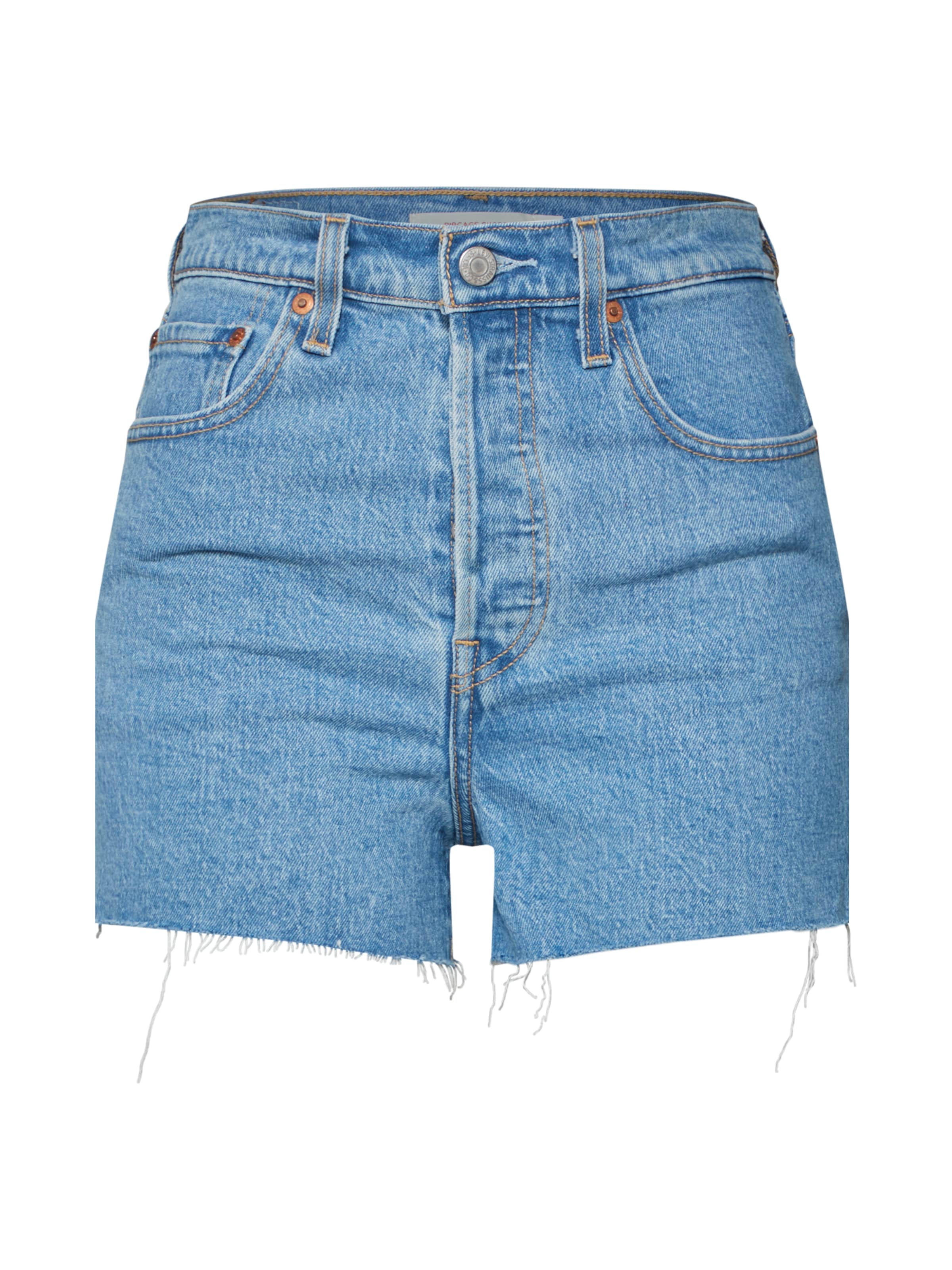 LEVI'S - Jeans 'RIBCAGE' in de kleur Blauw denim