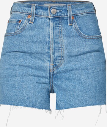 LEVI'S ® Jeans 'Ribcage Short' in Blauw: voorkant