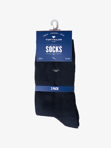 TOM TAILOR Ponožky – modrá