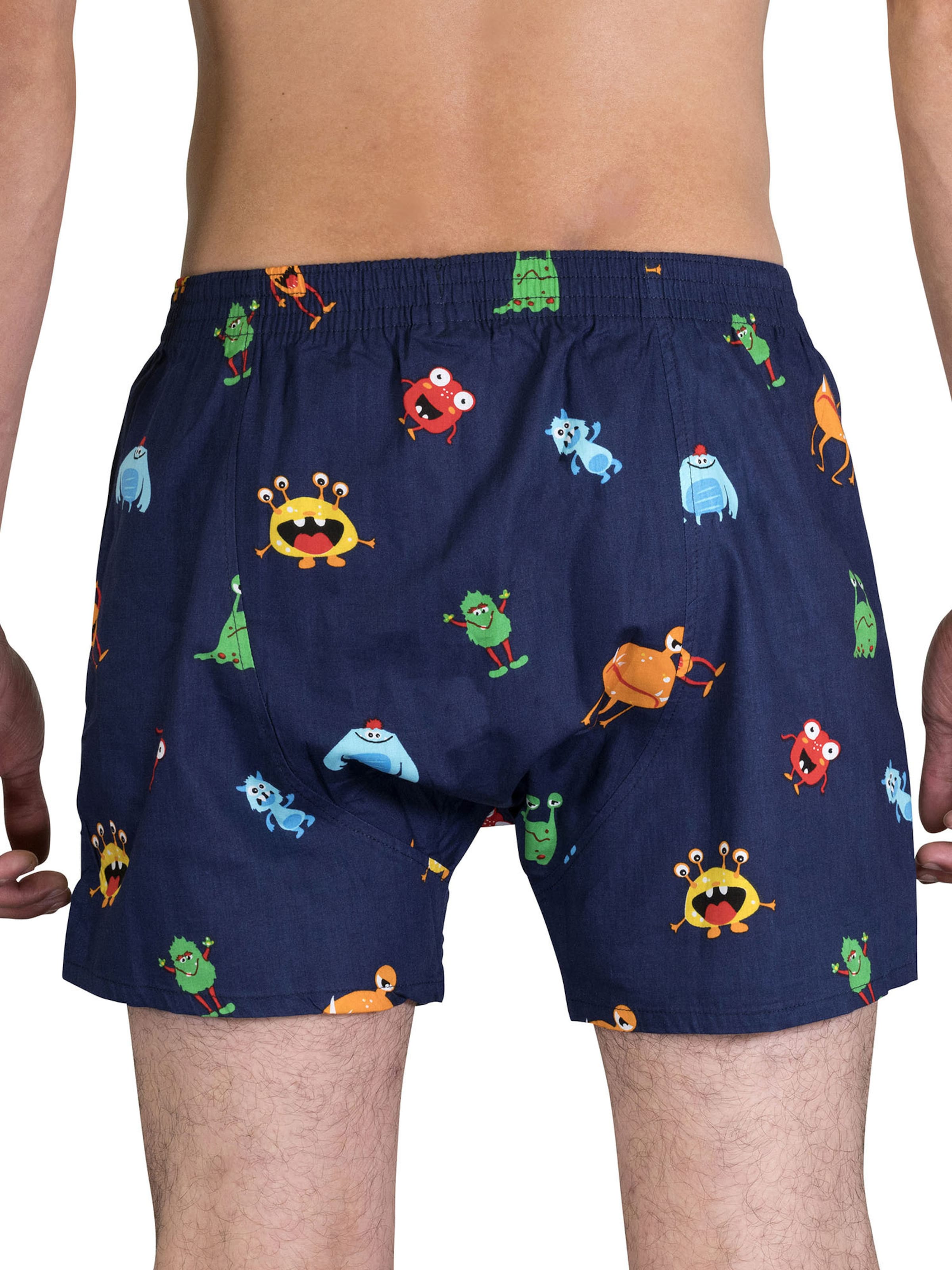 Sugar Pine Boxer shorts ' Monster ' in Blue