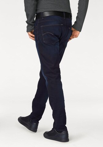 G-STAR Slimfit Džíny '3301 Tapered' – modrá