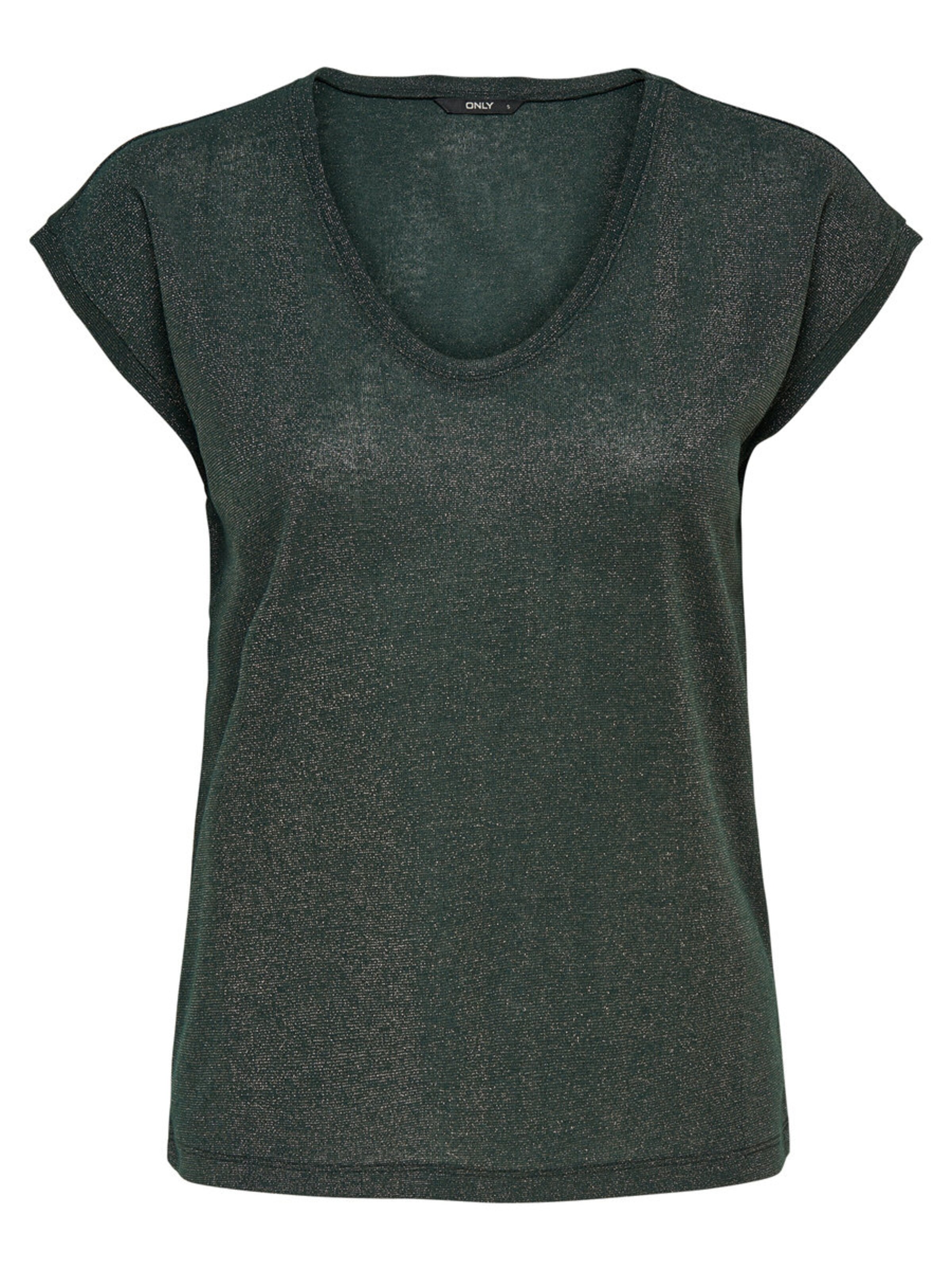 ONLY Shirt 'ONLSilvery' in Green: front