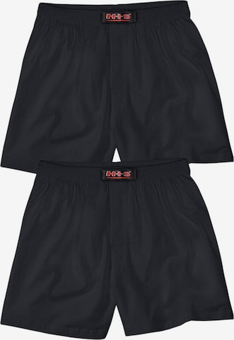 Boxers H.I.S en noir : devant