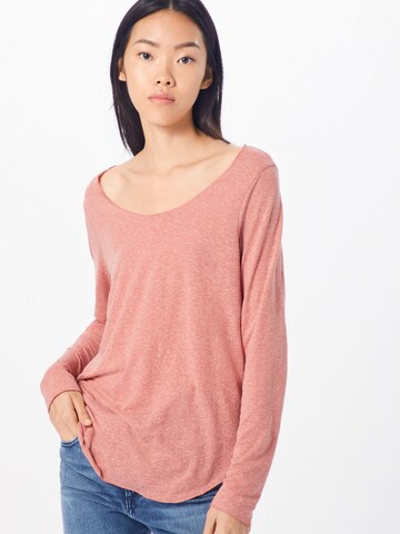 VERO MODA Shirt 'VMLUA' in Roze: voorkant